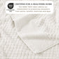 Cotton Diamond Waffle Weave Bath Towel Set - Grayson Collection