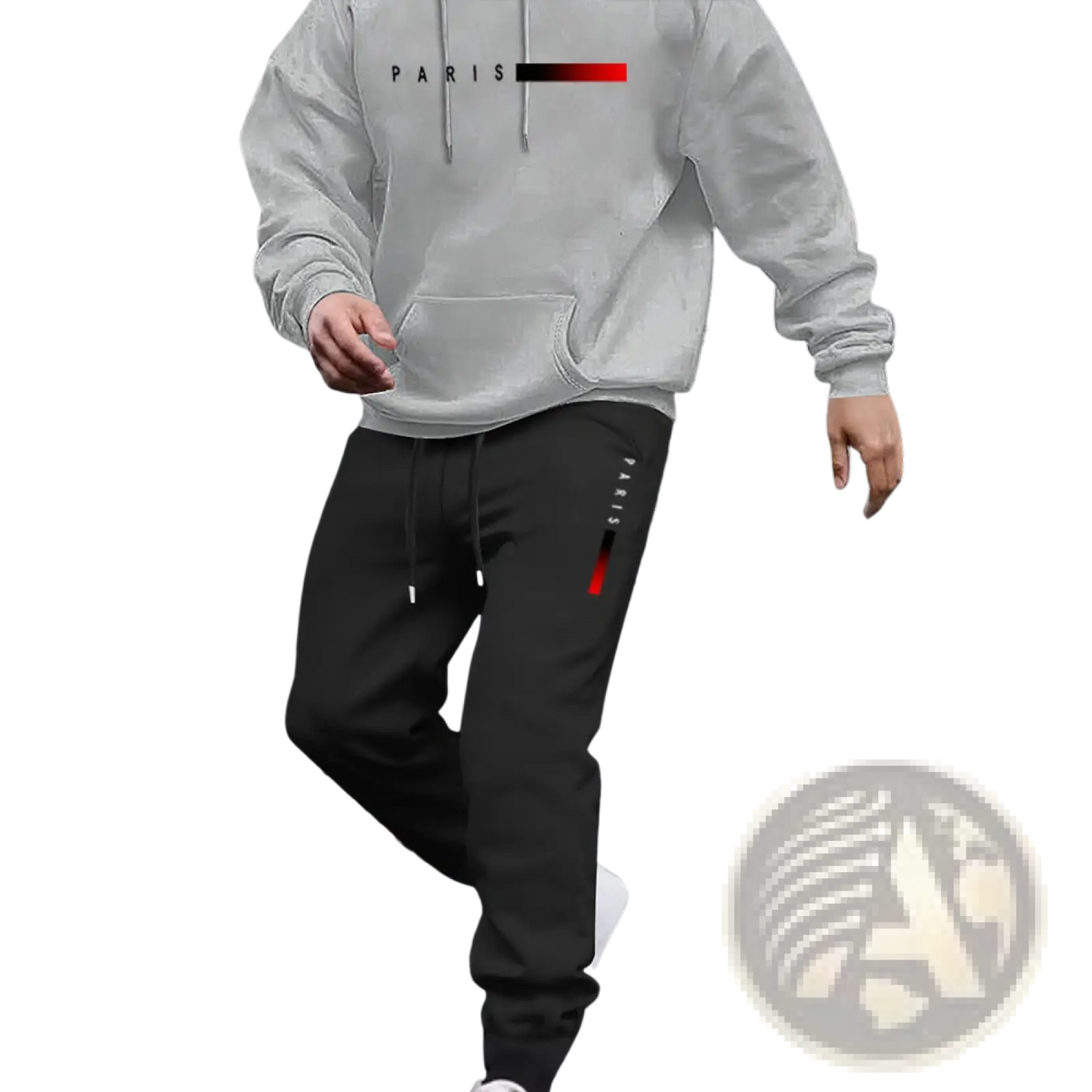 Future Graphic Fleece Hoodie and Jogger Lounge Set