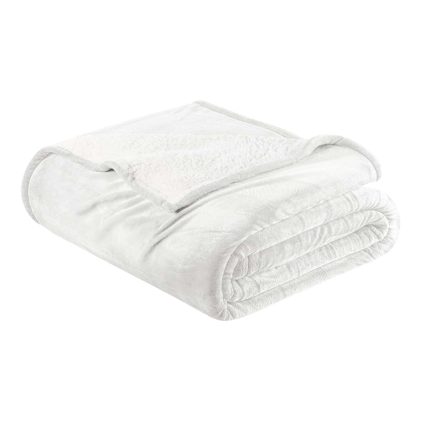Velvet Plush Sherpa Bed Blanket - Sherpa Fleece Collection