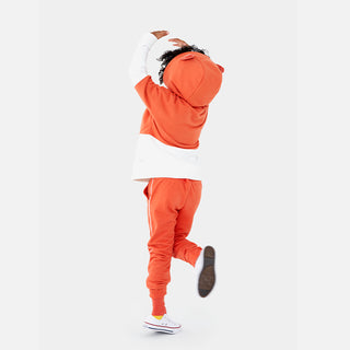 Cubcoats Kids Transforming 2 in 1  Unisex 2-in-1 Pullover Hoodie Orange