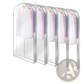 Garment Bag for Hanging Clothes 5 Pack Clear Covers