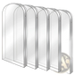 Garment Bag for Hanging Clothes 5 Pack Clear Covers