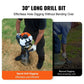 63cc Gas Post Hole Digger with 8 Drill Bits and Extension Rod