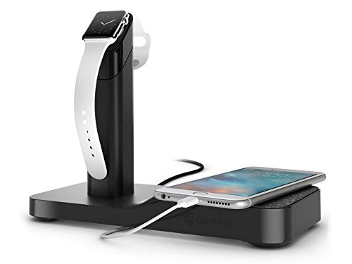 Griffin WatchStand Powered Charging Station for Apple Watch + iPhone