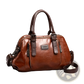 Genuine Leather Crossbody Handbag Vintage Tote Bag