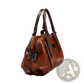 Genuine Leather Crossbody Handbag Vintage Tote Bag
