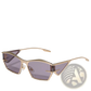 Geometric Shield Uv400 Fashion Sunglasses