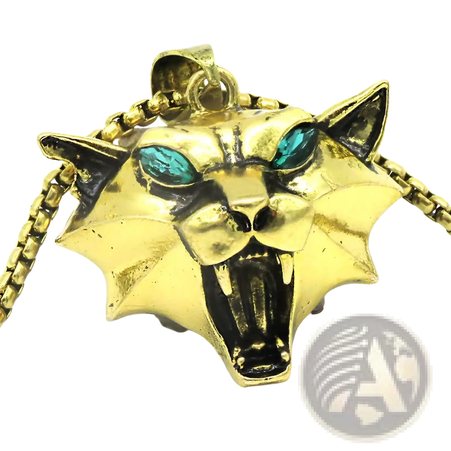 Geometric Wild Game Animal Pendant Chain Necklace