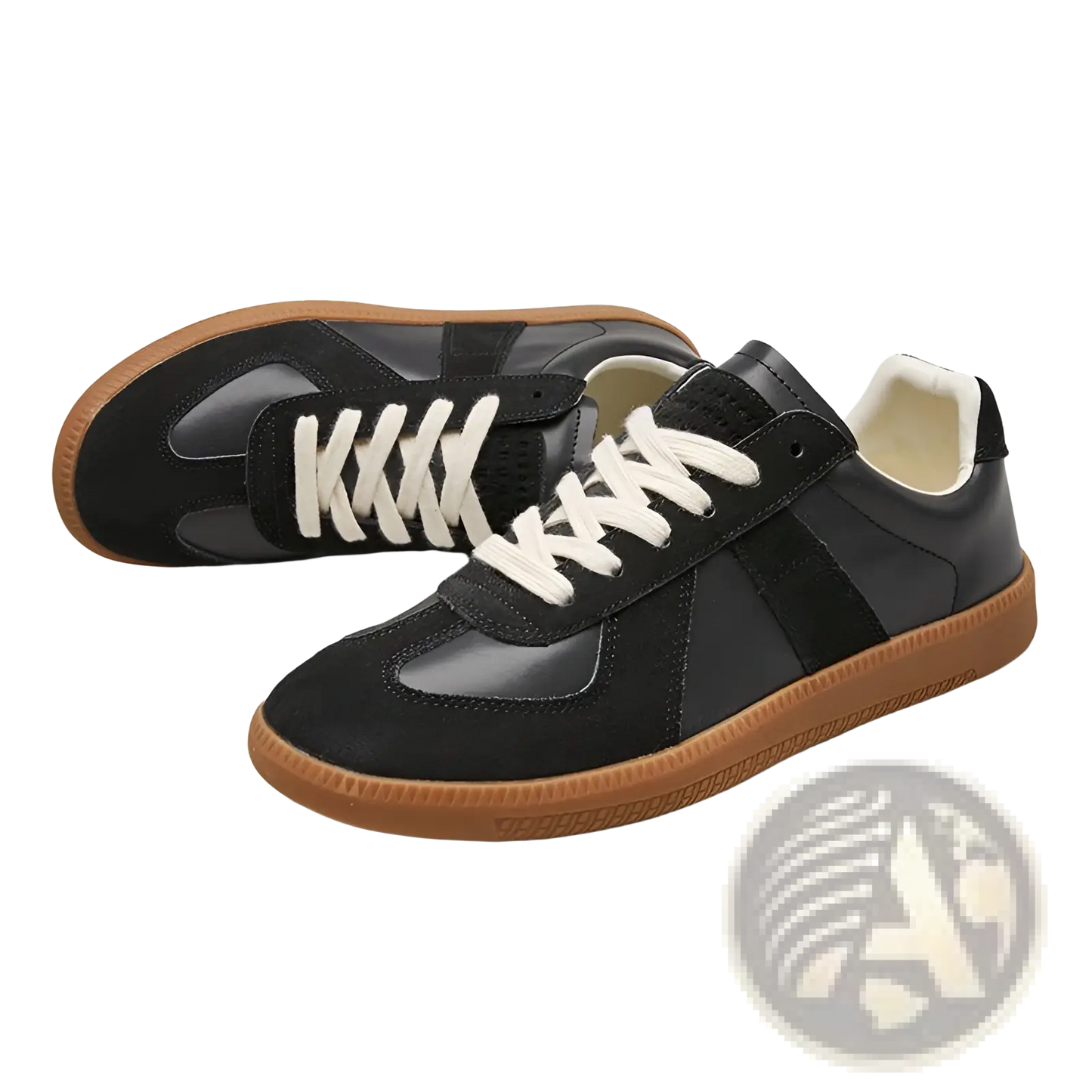 German Training Shoes Men's Leather Casual Sneakers