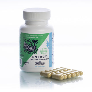 Greenfilled For Good Health Energy Dietary Supplement - 30 Capsules
