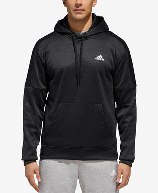 Adidas Men's Team Issue Fleece Hoodie Black Size Large