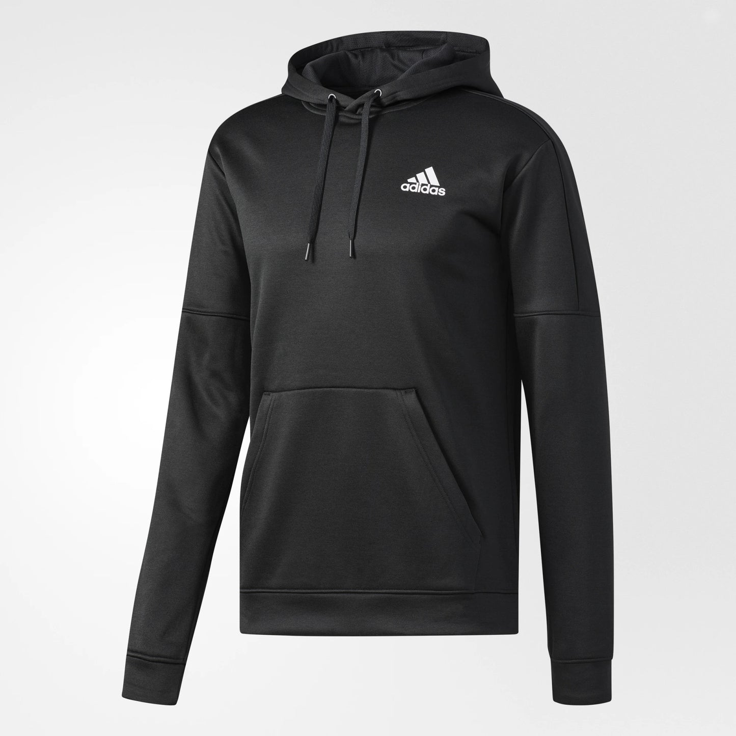 Adidas Men's Team Issue Fleece Hoodie Black Size Large