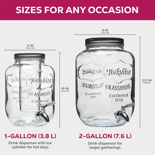 Glass Drink Dispenser