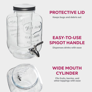 Glass Drink Dispenser