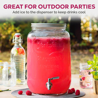 Glass Drink Dispenser