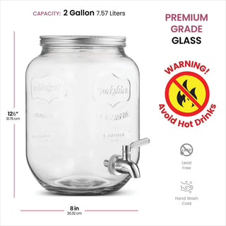 Glass Drink Dispenser