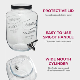 Glass Drink Dispenser