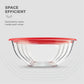 Glass Mixing Bowls with Lids - 8 Piece Set