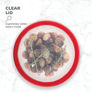 Glass Mixing Bowls with Lids - 8 Piece Set