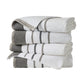 Decorative Cotton Stripe Bath Towel Set - Noelle Collection