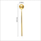 Luxury Gold 304 Stainless Steel Cutlery Set