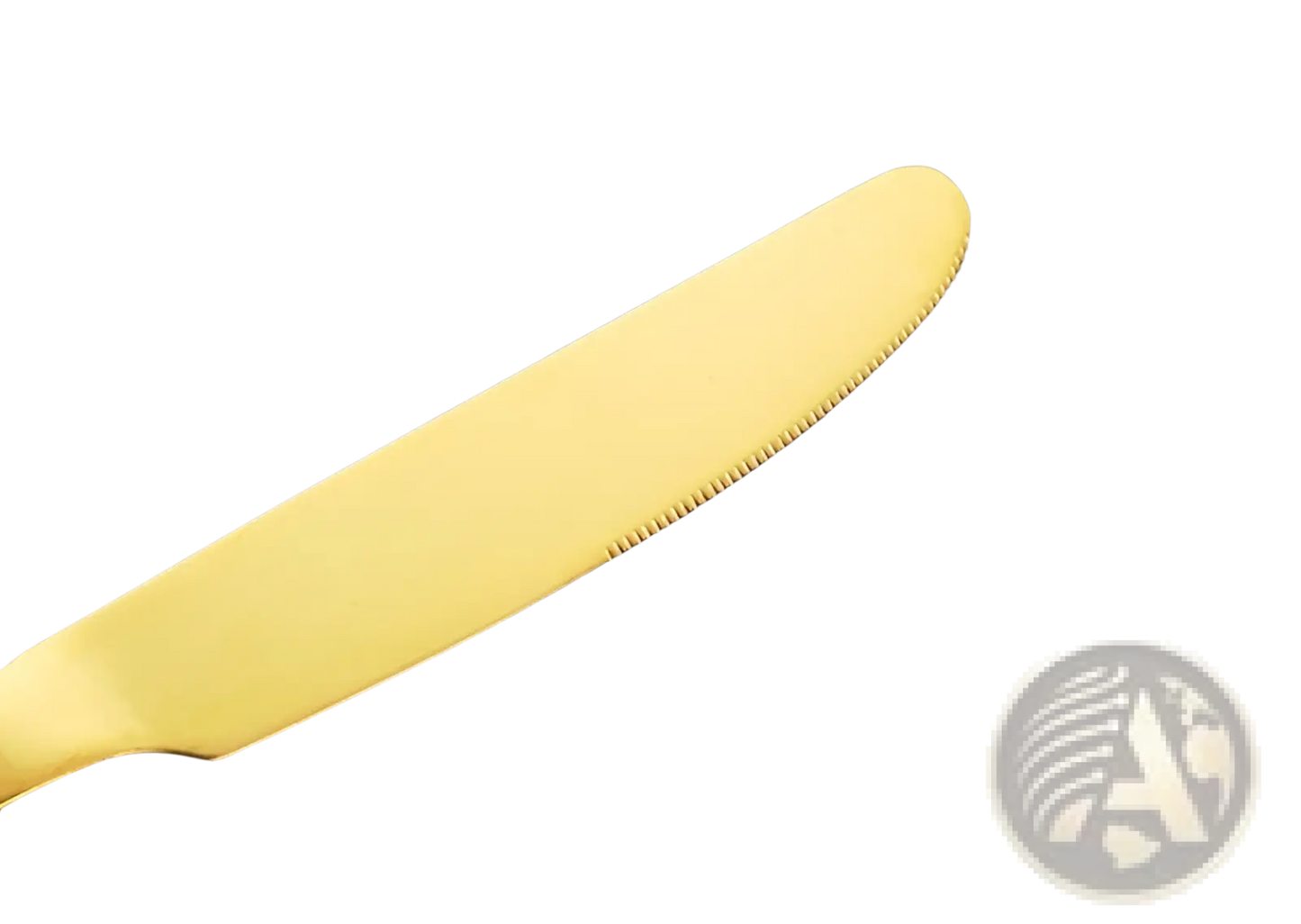 Gold Stainless Steel Cutlery Set 24 Piece Tableware