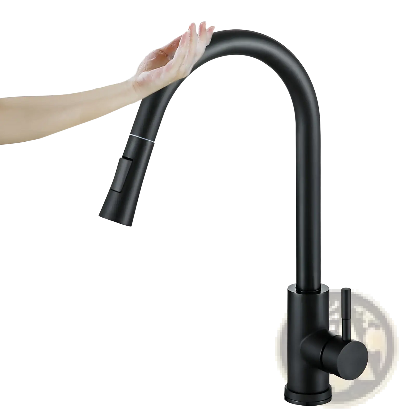 Golden Smart Touch Pull out Kitchen Faucet