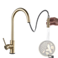 Golden Smart Touch Pull out Kitchen Faucet