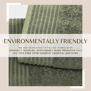 4 Pack Cotton Bath Towels - Kasper Collection