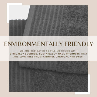 6 Pack Cotton Hand Towels - Kasper Collection