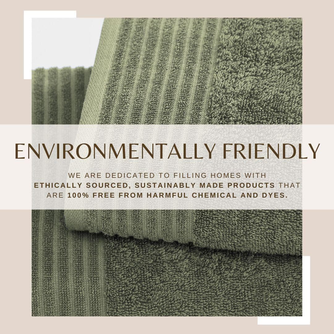 6 Pack Cotton Hand Towels - Kasper Collection