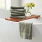 6 Piece Set Cotton Bath Towels - Kasper Collection