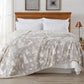 Velvet Plush Sherpa Luxury Bed Blanket - Cielo Collection
