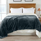 Velvet Plush Sherpa Luxury Bed Blanket - Cielo Collection