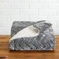 Velvet Plush Sherpa Luxury Bed Blanket - Cielo Collection