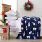Velvet Throw Blanket - Pearl Collection