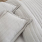 Solid Striped Quilt - Virginia Collection
