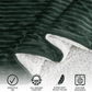 Ribbed Sherpa Throw Blanket - Corduroy Collection
