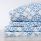 4-Piece Printed Plush Sheet - Velvet Luxe Lattice Collection