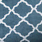 4-Piece Printed Plush Sheet - Velvet Luxe Lattice Collection