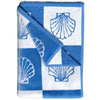 Oversized Retro Printed Beach Towel - St. Barts Collection
