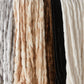 Ruched Faux Fur Throw Blanket - Alondra Collection