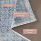Distressed Moroccan Machine Washable Accent Rug 2' x 3' - Neve Collection
