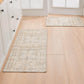 Medallion Machine Washable Accent Area Rug & Runner 2 Pack - Nava Collection