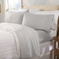 Cotton Solid Flannel Sheet - Nordic Collection