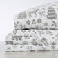 Printed Plush Sheet - Velvet Luxe Collection