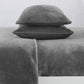 Solid Plush Sheet - Velvet Luxe Collection