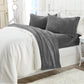 Solid Plush Sheet - Velvet Luxe Collection