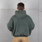 Commons Reversible Thermal Zip Up Faded Green/White