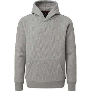 Men's Hoodie Heather Herringbone Pullover Sweatshirt – Everyday Comfort Fit, Soft Cotton Blend, Easy Care